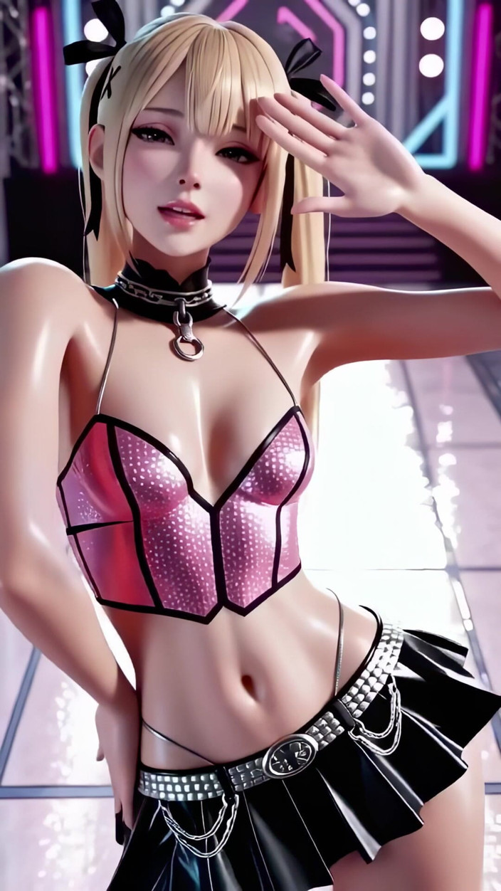 3D-Hentai Games: Tarian melantun Marie Rose (t-ara - Roly-poly)
