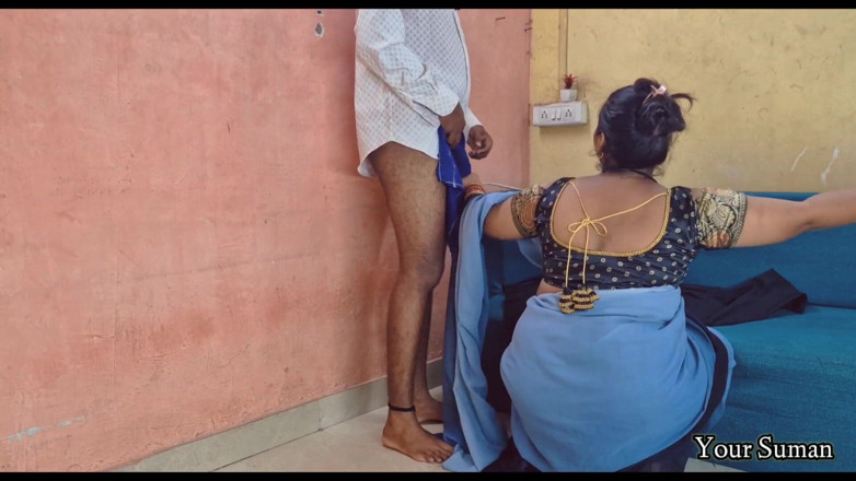 Your_Suman: Indian Stepmom Wants to Help for Office to Stepson
