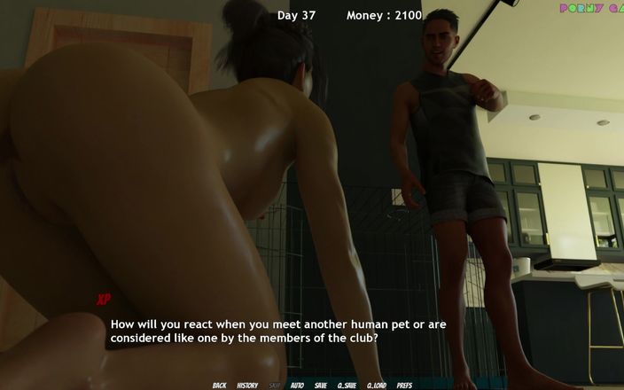 Porny Games: Lisa totálně vyšetřuje! podle Dragofinder Studio - první den jako humanpet,...