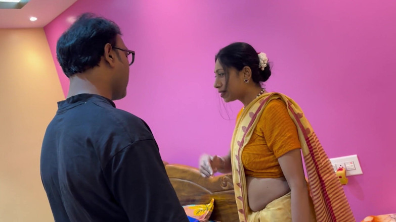 BIREA: Desi onkel fickte die südindische sexy Bhabhis muschi viel, Bhabhi...