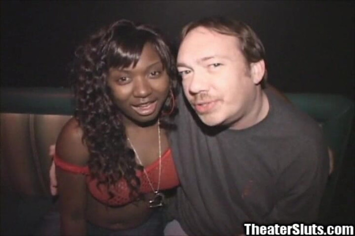 Theater Sluts: 19yo Braces Black Chick Teen Stripper Big Tits Gangbang Nasty...