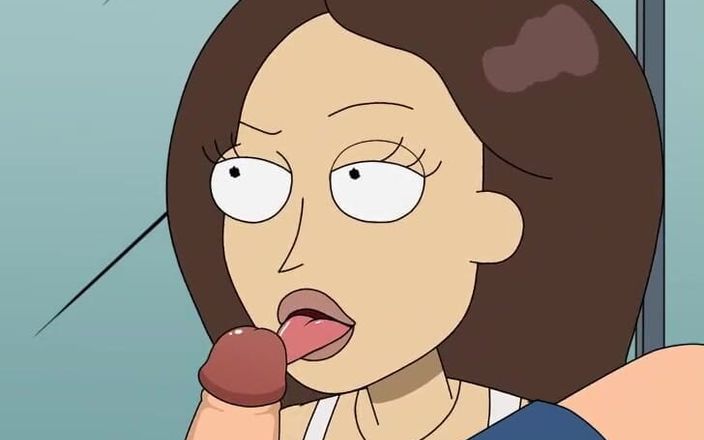 LoveSkySan69: Rick and Morty - Cesta zpět domů - Pouze sexuální scéna - část 9 Tricia # 1...