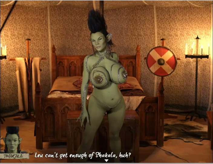 XXX Games Bunk: Campesina búsqueda - juego de roles - Shakala - vaquera y perrito en...