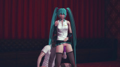 Waifu club 3D: Miku ha scopato con un vibratore fino a quando non è...