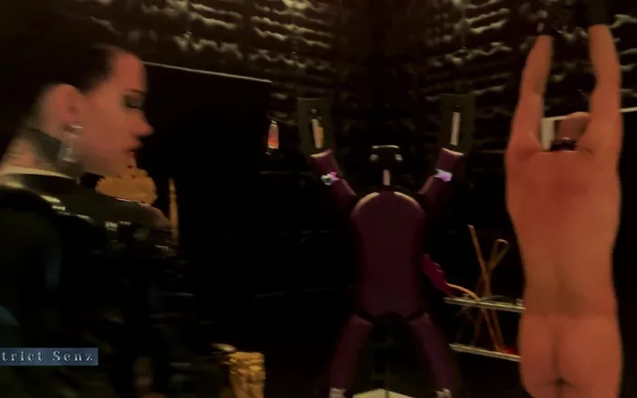 Strict Senz: Hard Whipping in the Chamber