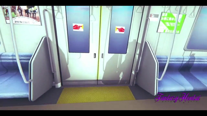 Yaoitube: Hentai ajagat 3d - Marinette Berkongkek dalam kereta api - lucah anime manga...