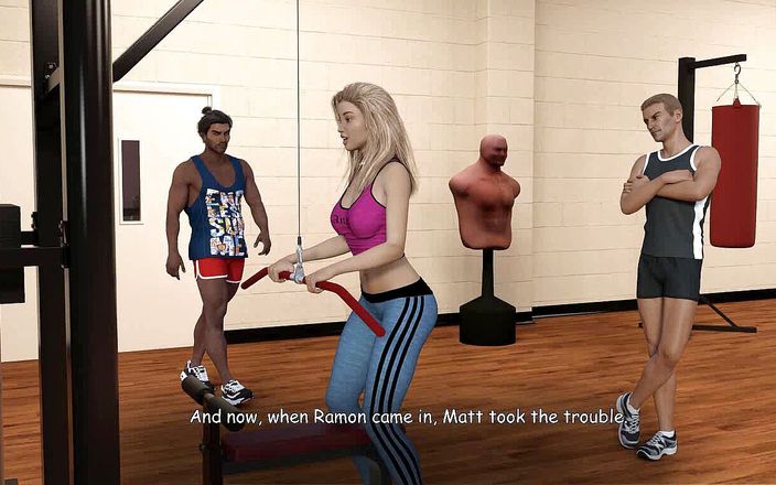 Dirty GamesXxX: Gekke beurt: man en vrouw in een sportschool - aflevering 4