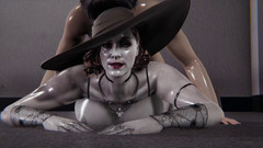 Joas22222: Seducente Lady Dimitrescu in 3D Hentai- cowgirl con culo grosso, cazzo...