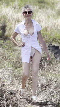 Outdoors with Crotchless Panties