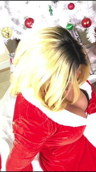 Sexy Nina Rivera Plays with Her Pussy and Sucks Don Whoe's Dick Under the Christmas Tree