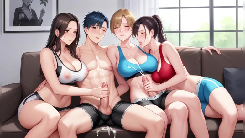 TRANSH: Grosse bite, sperme trans