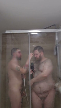 Bears in the Shower! (no Sex)