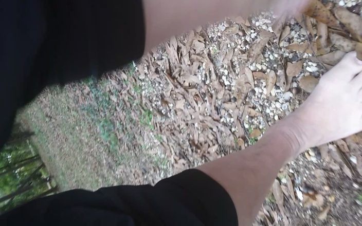 Legsistance: 只有我和我的脚在院子里，而不是在街上洗牌树叶和在棍子上啪啪感觉很好玩