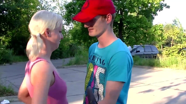 German amateur - 100% German hardcore videos: Cute blonde teen gets her pussy devastated