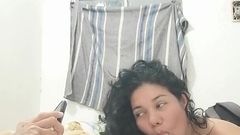 Casual Blowjob in Bed