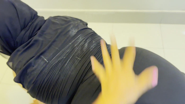 Aria Mia: Šukání bbw krásné sexy služky s velkým zadkem v Saúdské...