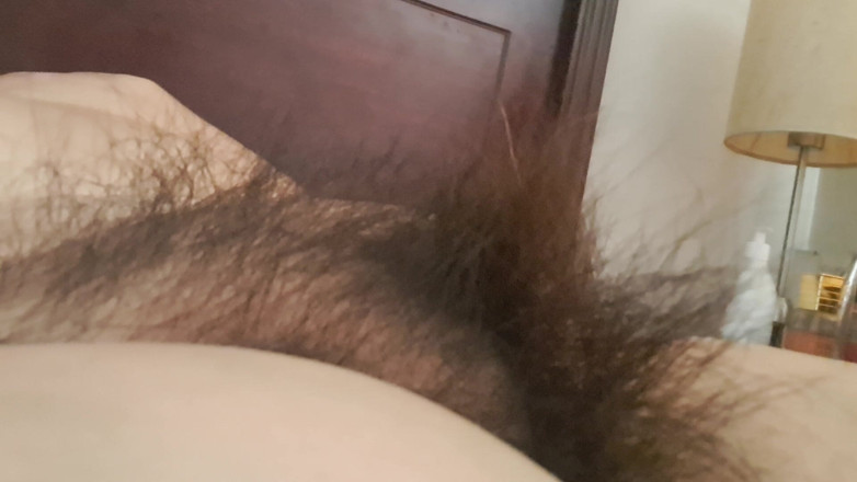 Mommy big hairy pussy: 엄마의 음부는 털이 많고 통통해요