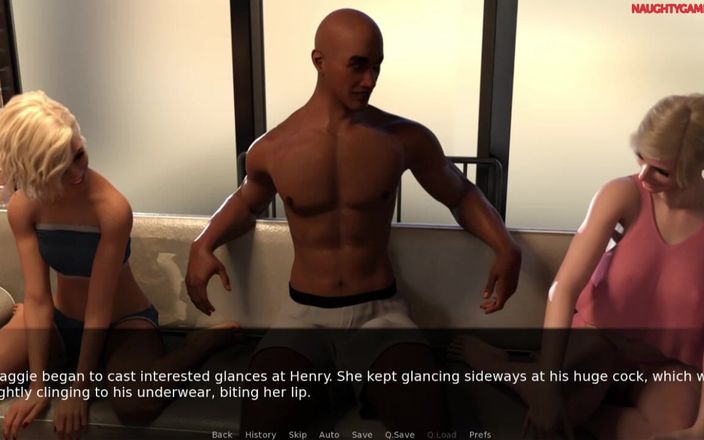 Naughty gameplays: Wife Shares Huge BBC Cock with Her Friend in Front...