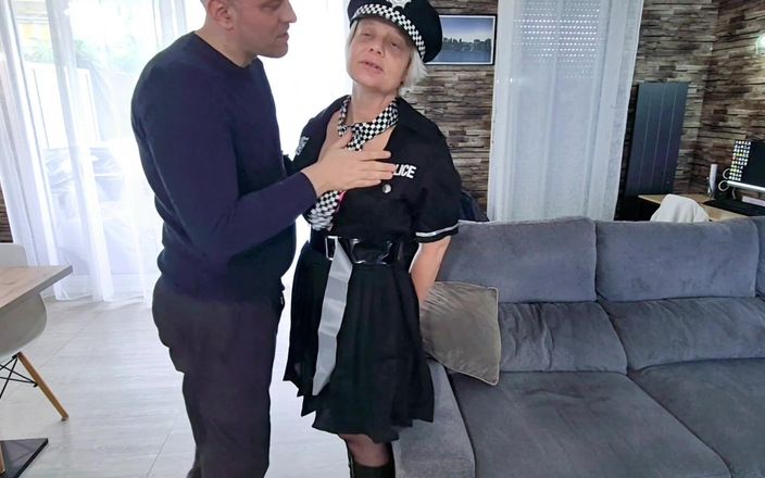 Sofy13: Policewoman Gets Her Pussy Fucked and Receives a Good Facial