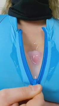 Pool of cum for my tits