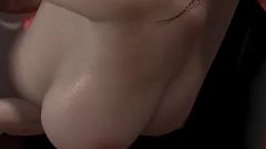 3D Busty BBW Asian Whore Naked Her Perfect Boobs Got Fucked by Big Dick