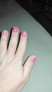 My Nails on My 18 Birthday