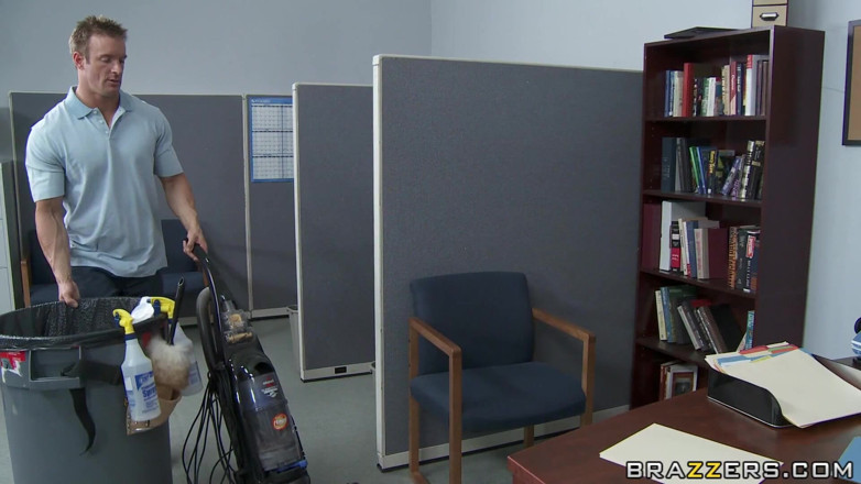 Big Tits at Work: Big Tits at Work - Acting Dirty with the Janitor, Diamond...