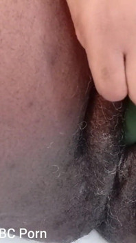 Fucking My Pussy with Powerful Vibrator Dildo