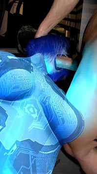 대물 자지를 빠는 Cortana