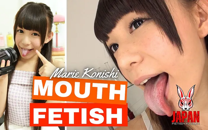 Japan Fetish Fusion: Mouth Fetish: Feel the Inside of Marie Konishi's Mouth