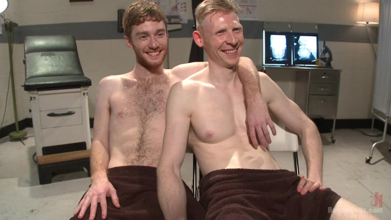 Bound gods: Powerlessly Bound Seamus O'reilly Fisted on the Hospital Night Shift