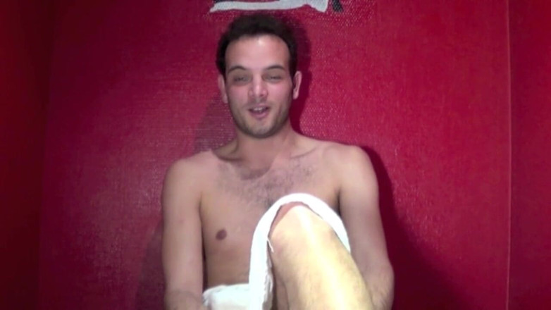 FRENCH STRAIGHT BOYS FUCKING GAY: Fucked in sauna by twink with big cock