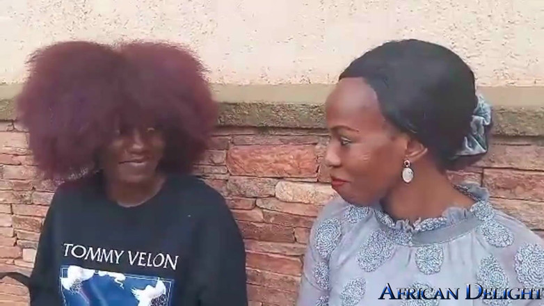 African Beauties: Park Nude Lesbian Sex