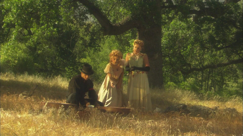Girl on Girl: Erotic lesbians romance passionately in the wild