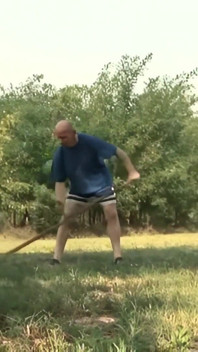 The Fat Girl Fucked Well by a Big Cock on the Meadow