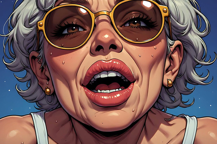AI Porn: Sensual Expressions Granny Art