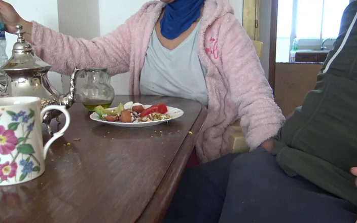 Souzan Halabi: Arab Mature Is Seduced by Her Stepson to Touch His...