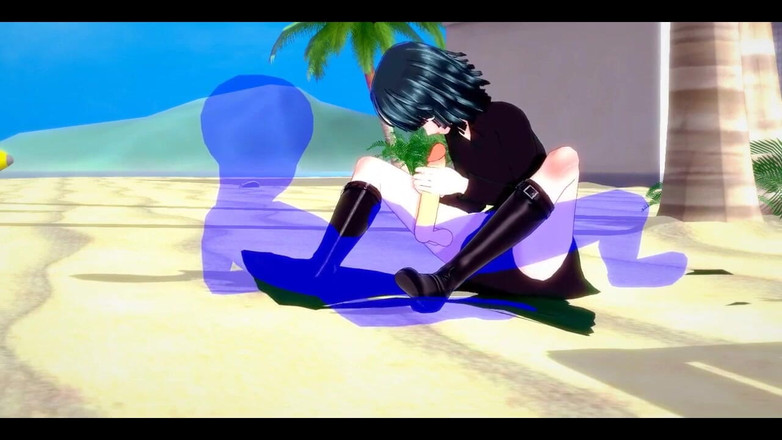 HentaiTubes: One Punch Man Hentai - Fubuki ręczna robota i fucked - japoński...