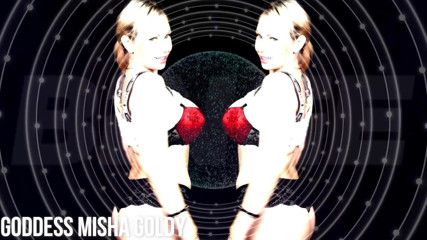 Goddess Misha Goldy: Binge, wichs und werde total dumm für mich!