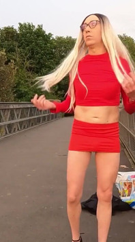 Expunere în noile mele tocuri sexy