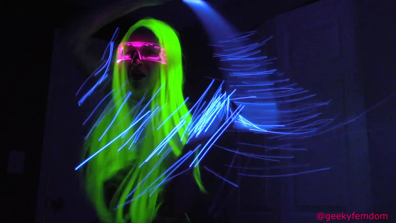 Geeky Femdom: Cyber Punk 2020, femdom