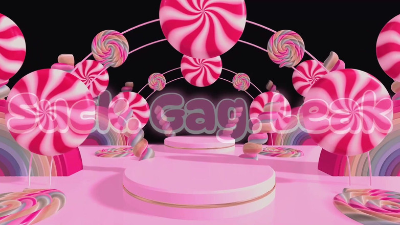 Goddess Misha Goldy: लॉलीपॉप सबक - मेरे लिए चूसने के लिए बनाया गया