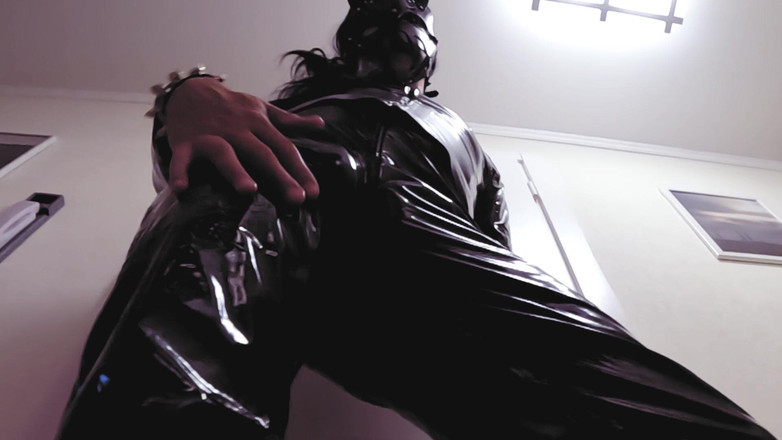 Tranny Bunny: Solo Latex Kanin Stor Kuk BDSM Fetisch-idiot