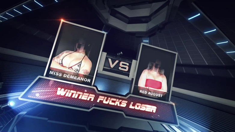 Evolved Fights Lez: Mlle Demeanor Vs Lutte Féminine Rouge D’août