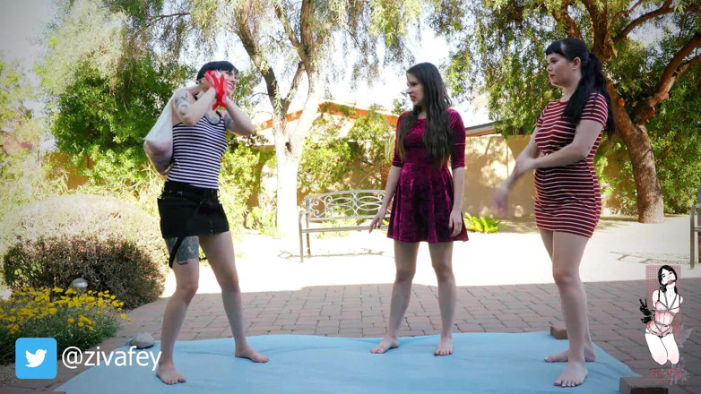 Ziva Fey: Ziva Fey - WAM raw meat feet revenge with Larzstord and...
