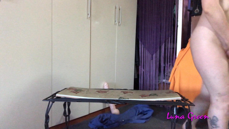 My Wife Luna: I get excited knowing you are masturbating while you look...