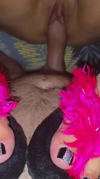 Stepmom in Flip-flops Pleases Her Stepson