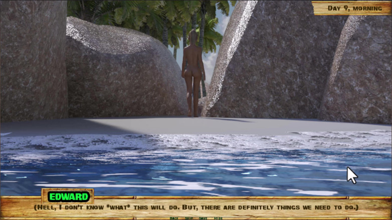 Johannes Gaming: Lewd Island 9 - Brousí na mém péru, dokud se nevystříkám - hluboké...