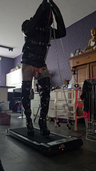 Время для фитнеса для Hubby_slave