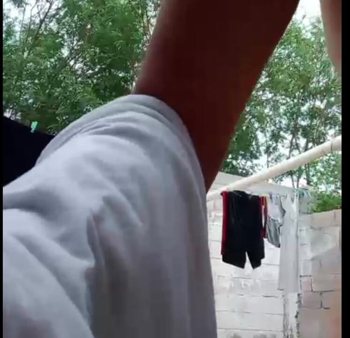 granny66mom: Naked When Washing